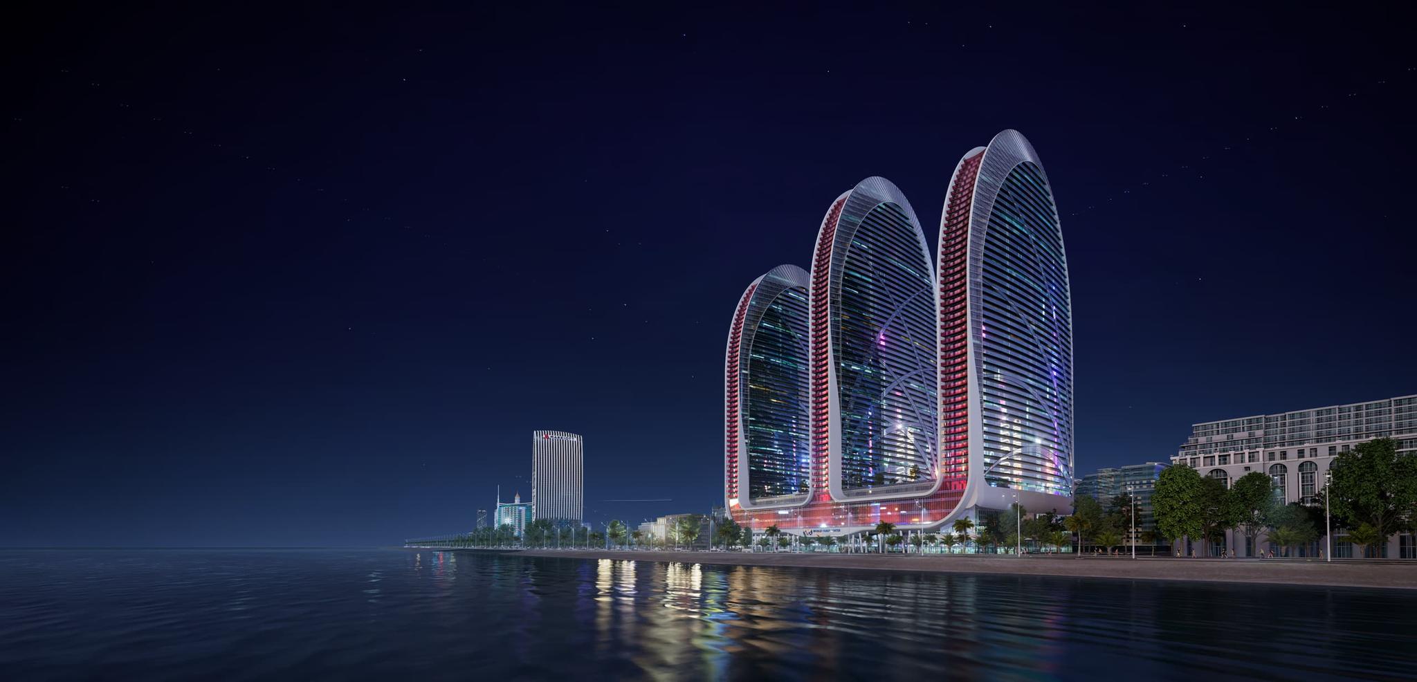 Alliance Centropolis at night