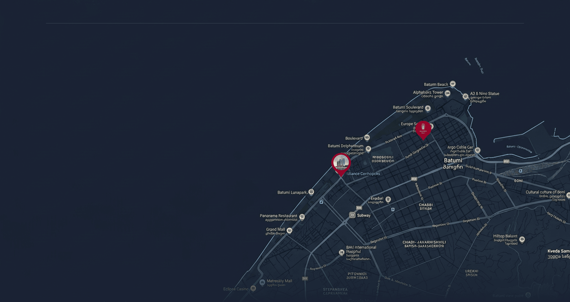 Project location map